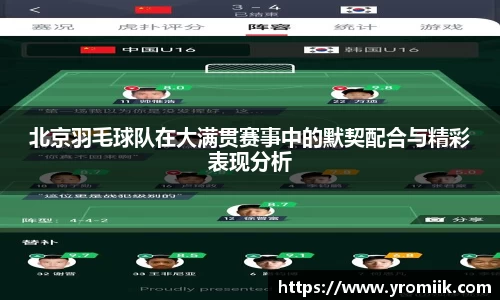 北京羽毛球队在大满贯赛事中的默契配合与精彩表现分析
